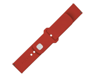 FIXED Silicone Sporty Strap Set do Smartwatch (22mm) Red - 1341102 - zdjęcie 2